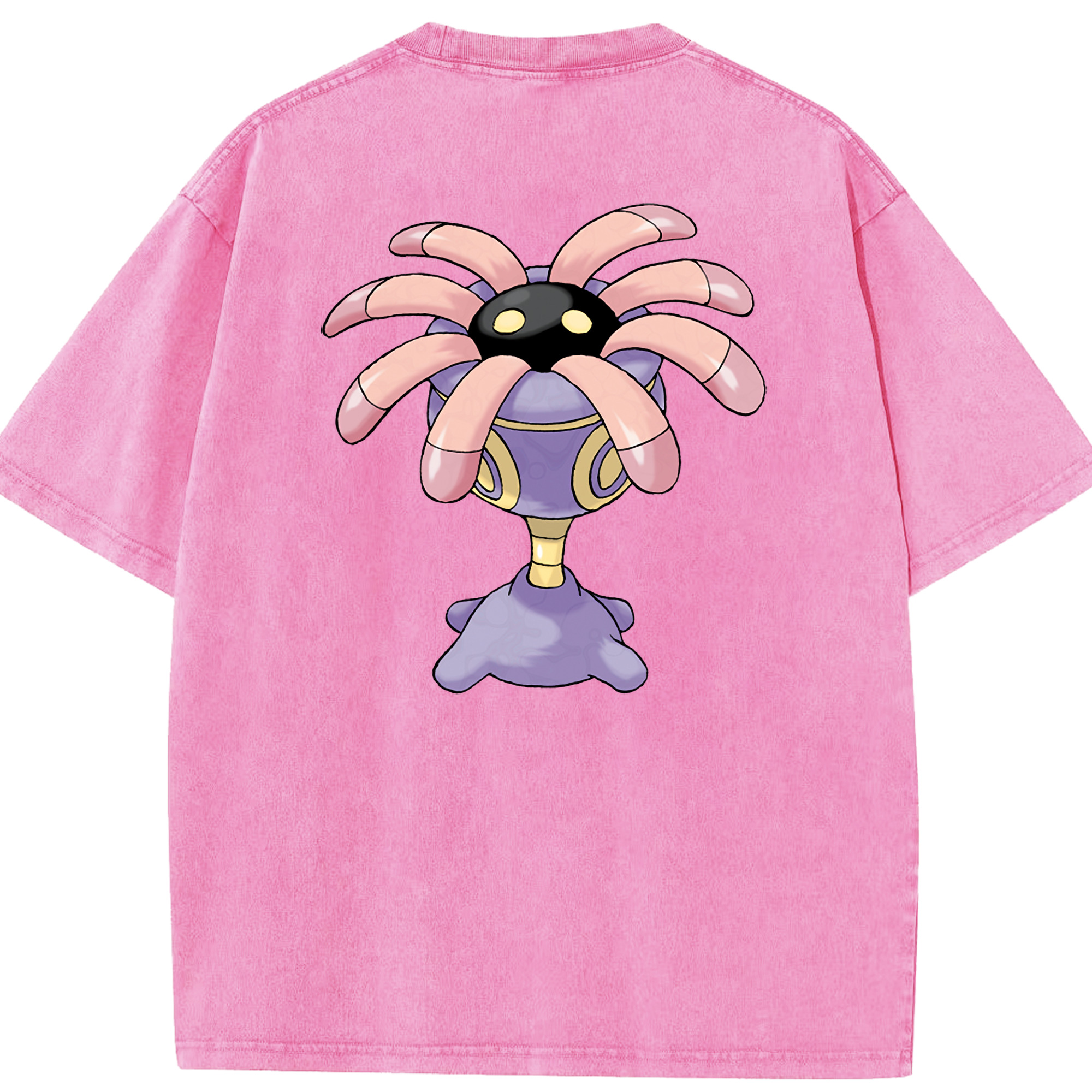 （画像用） ポケットモンスター Pokémon 綿100% ヴィンテージ風 半袖Tシャツ（背面プリント）